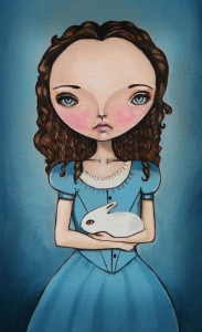 Alice & Bunny by Adriana Whitney 