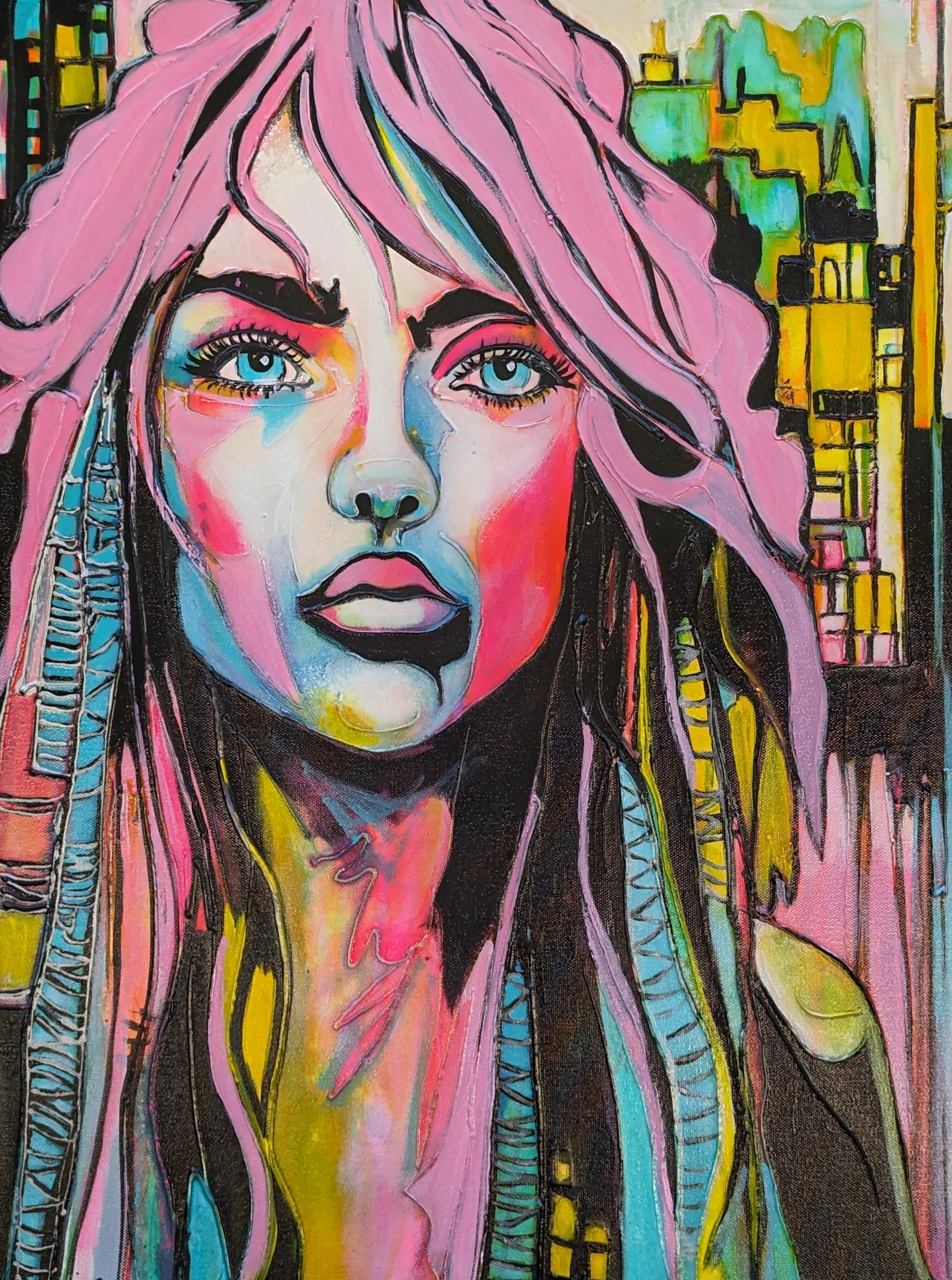 Houston Girl – painting by Toria Hill.jpg