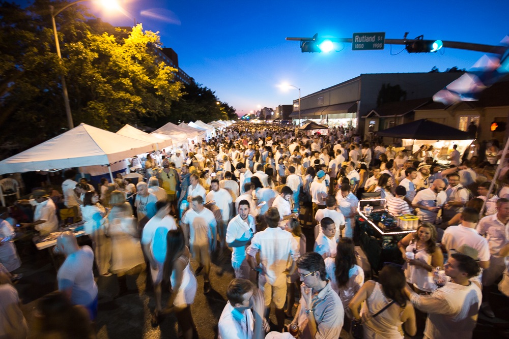 White Linen Night In The Heights First Saturday Arts Market