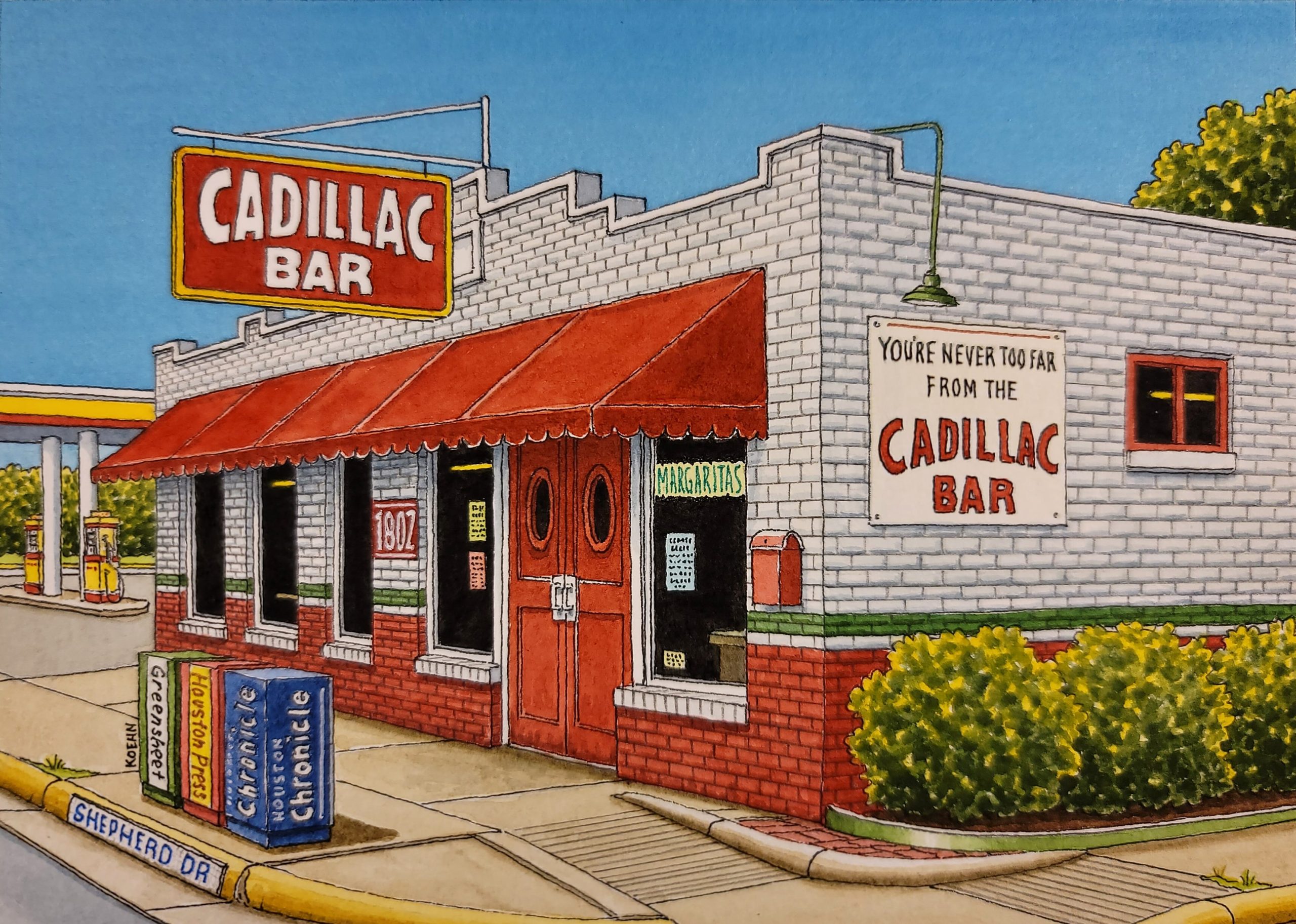 Cadillac Bar - Houston, Texas