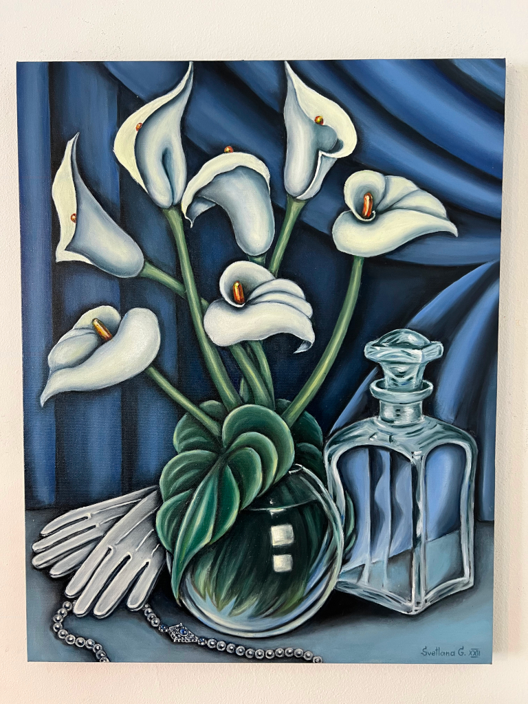 Indigo Evening by Svetlana Gorbunova