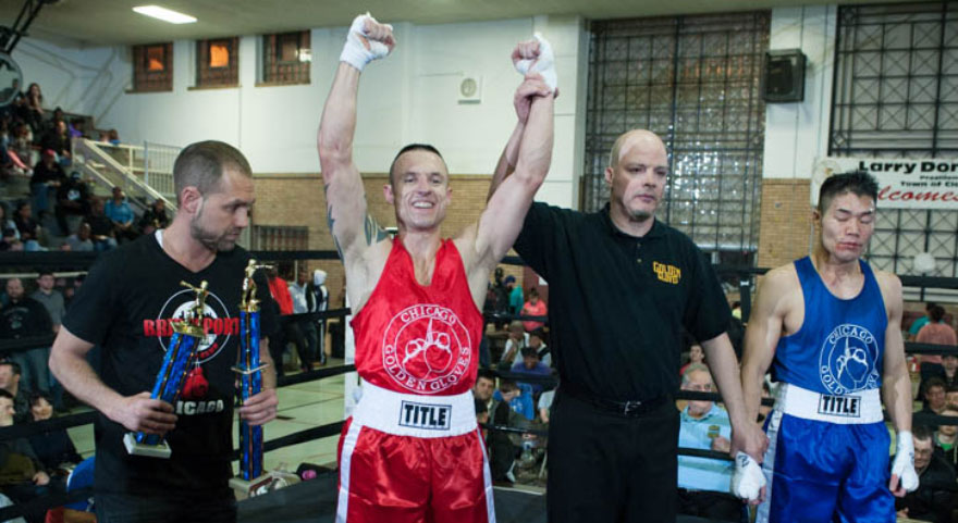 Jeff Lung wins the Chicago Golden Gloves Championship of 2015